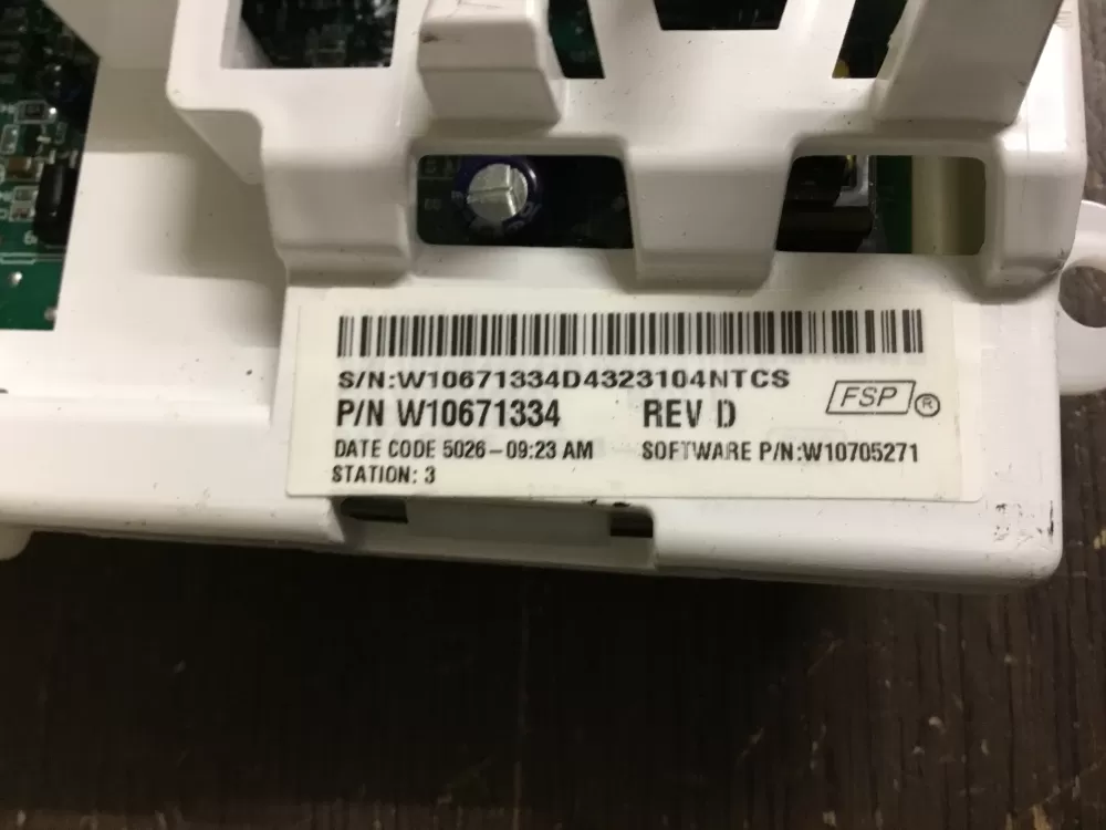 Amana Admiral Roper W10671334 Washer Control Board AZ14960 | NR12