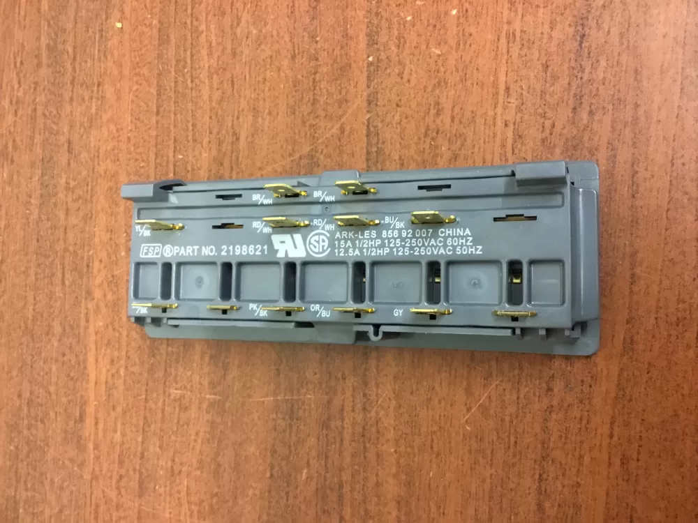 Whirlpool Maytag 2198621 Refrigerator Control Board Dispenser AZ33265 | NR92