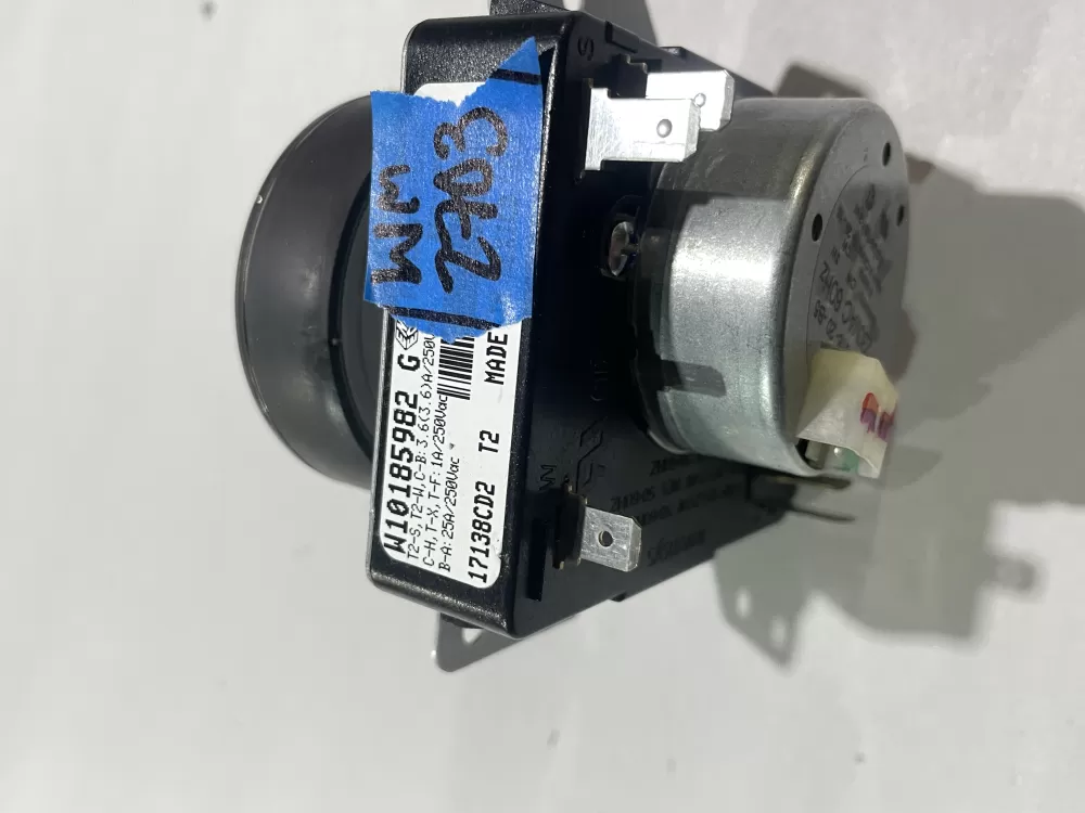 Whirlpool Maytag W10185982 Kenmore WPW10185982VP Dryer Timer AZ183519 | Wm2703