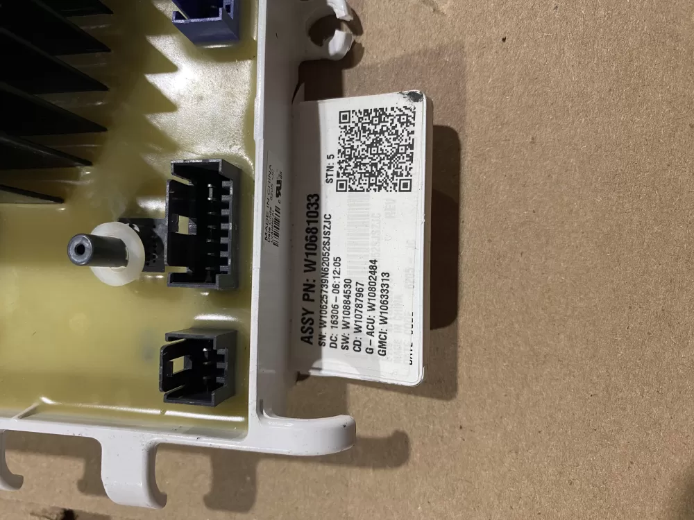 Whirlpool W10681033 W10812422 PS11723056 Washer Control Board AZ63829 | BK2082