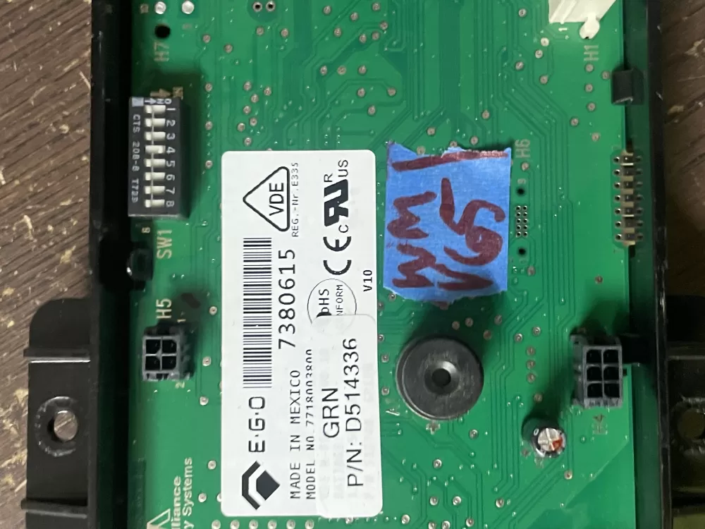 Dryer Control Assembly Board  514336 D514336P AZ44487 | Wmv65