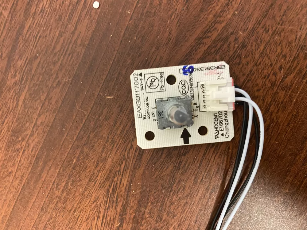 GE WB27X32632 AP6838166 Range Microwave Oven Encoder Board AZ47169 | BK836