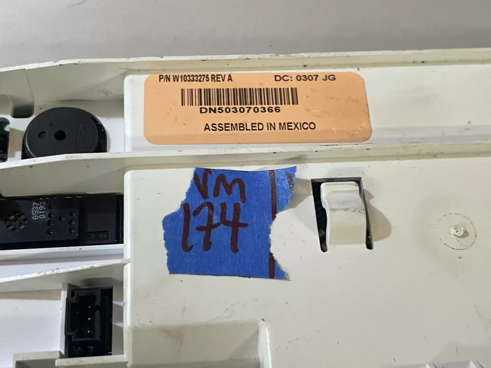 Whirlpool Refrigerator Electronic Control Board WPW10333275 AZ109187 | Wm174
