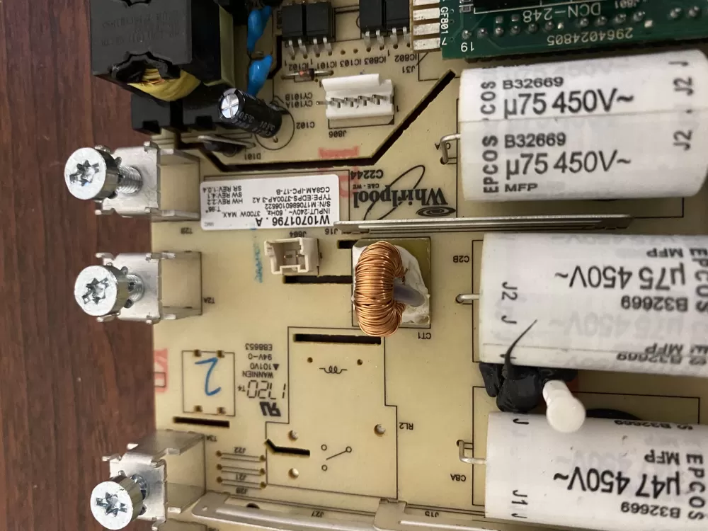 KitchenAid W10701796 Cooktop Control Board Induction Power AZ27601 | BK246