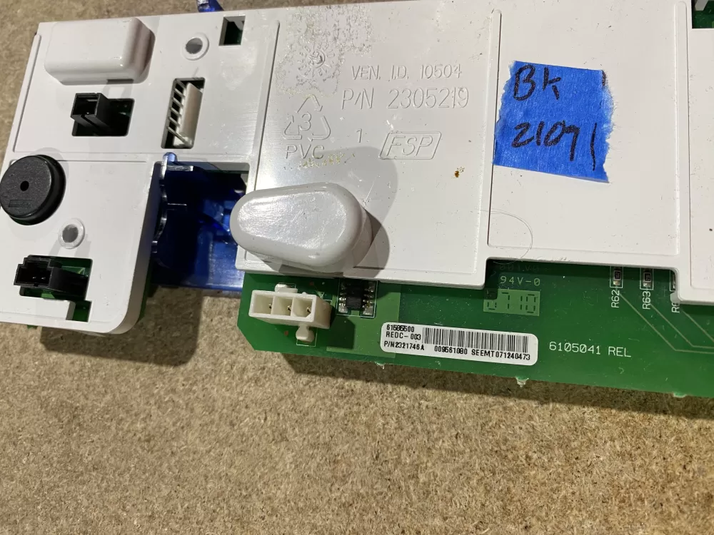 Whirlpool 61585500 Refrigerator Display Board AZ65471 | BK2109