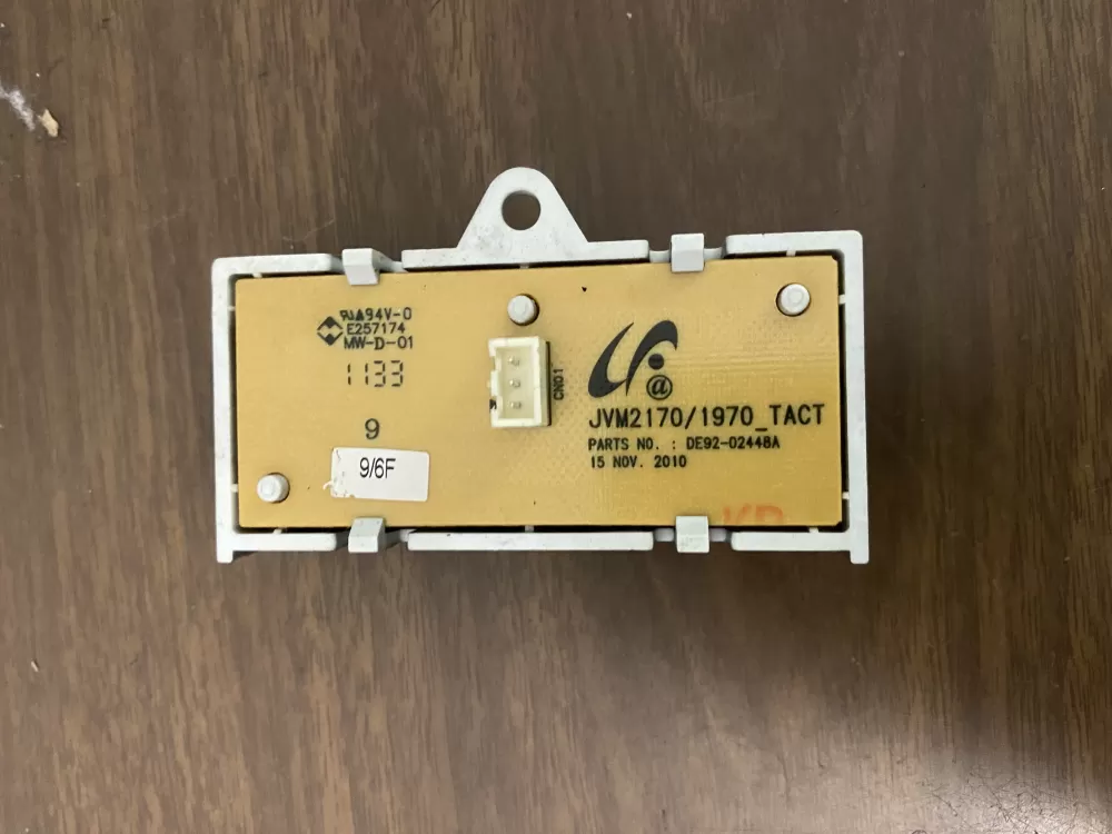 Samsung DE92 02448A  Control Board Assy Pcb Switch AZ43973 | BK1750