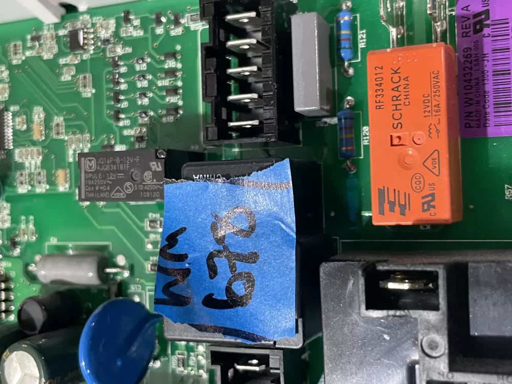 Whirlpool W10368722 W10432259 Dryer Control Board AZ196192 | Wm678