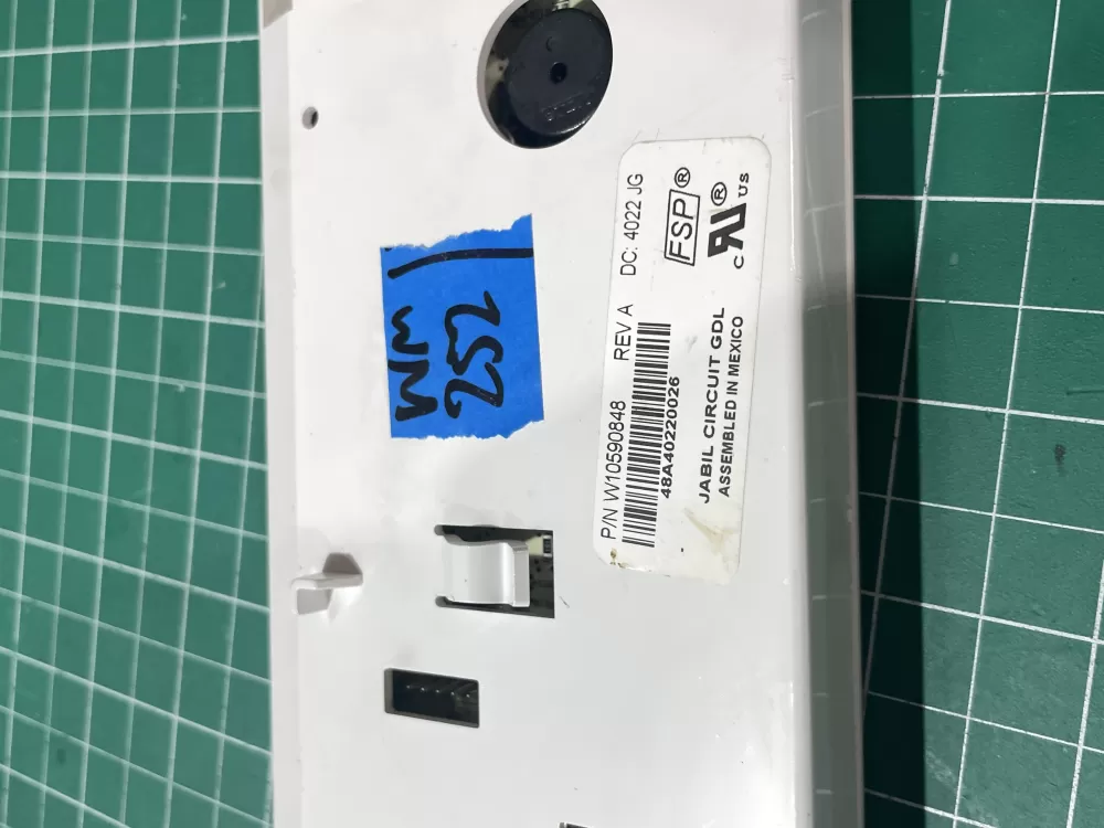 KitchenAid W10590630 W10590848 Refrigerator Control Board AZ195278 | Wm252