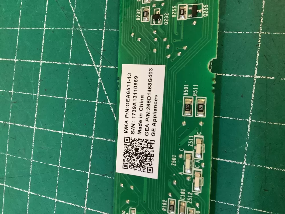 GE 265D1468G403 Dishwasher User Interface Control Board AZ213337 | NR106