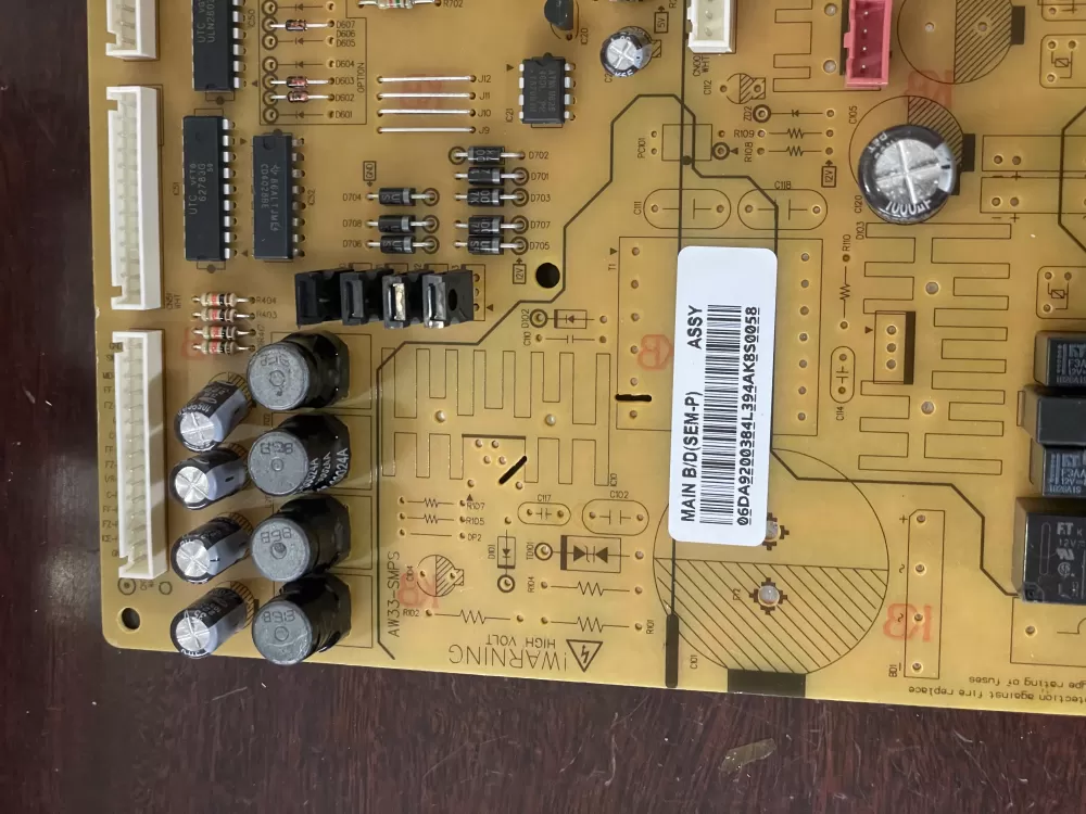 Samsung DA92 00384L DA9200384L Refrigerator Control Board AZ35956 | KM291