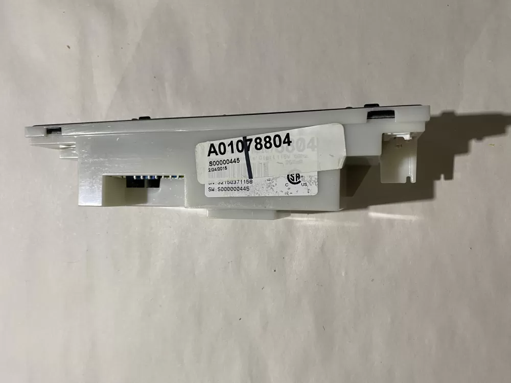 Frigidaire A01078804 242207704 Refrigerator UI Control Board AZ202280 | BK2295