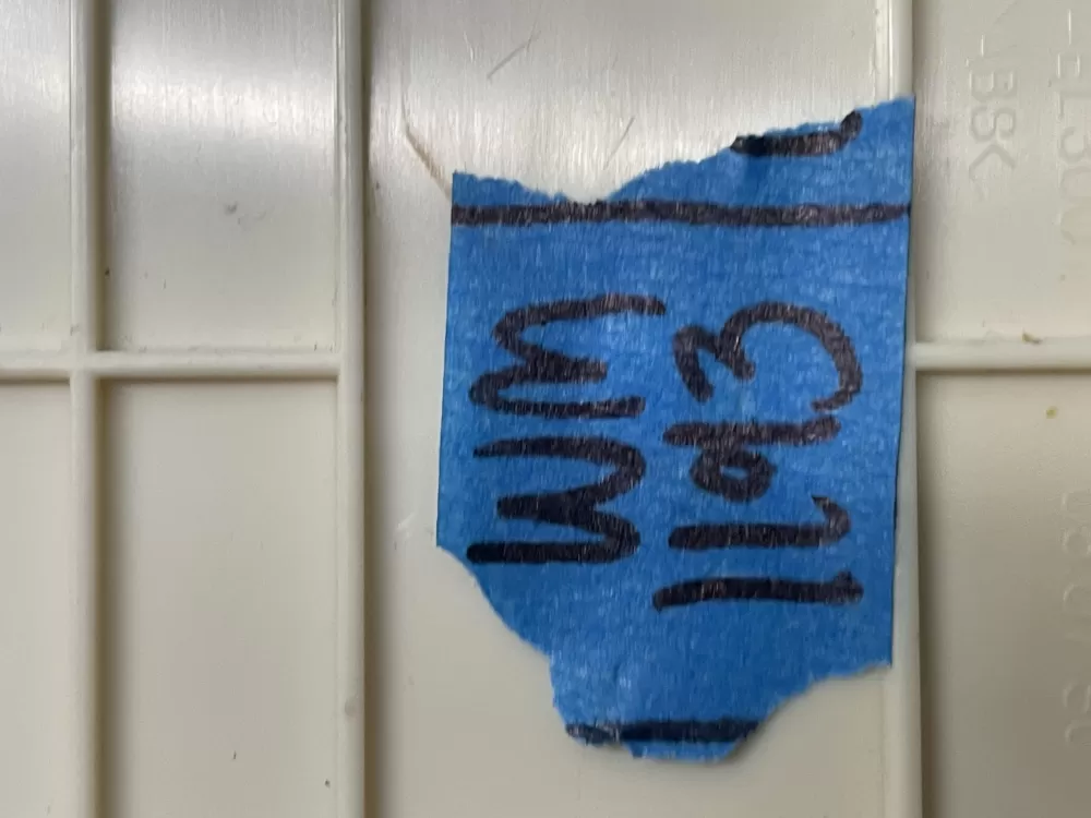 LG 6871EC2121A Control Board Display UI AZ22004 | WM1193