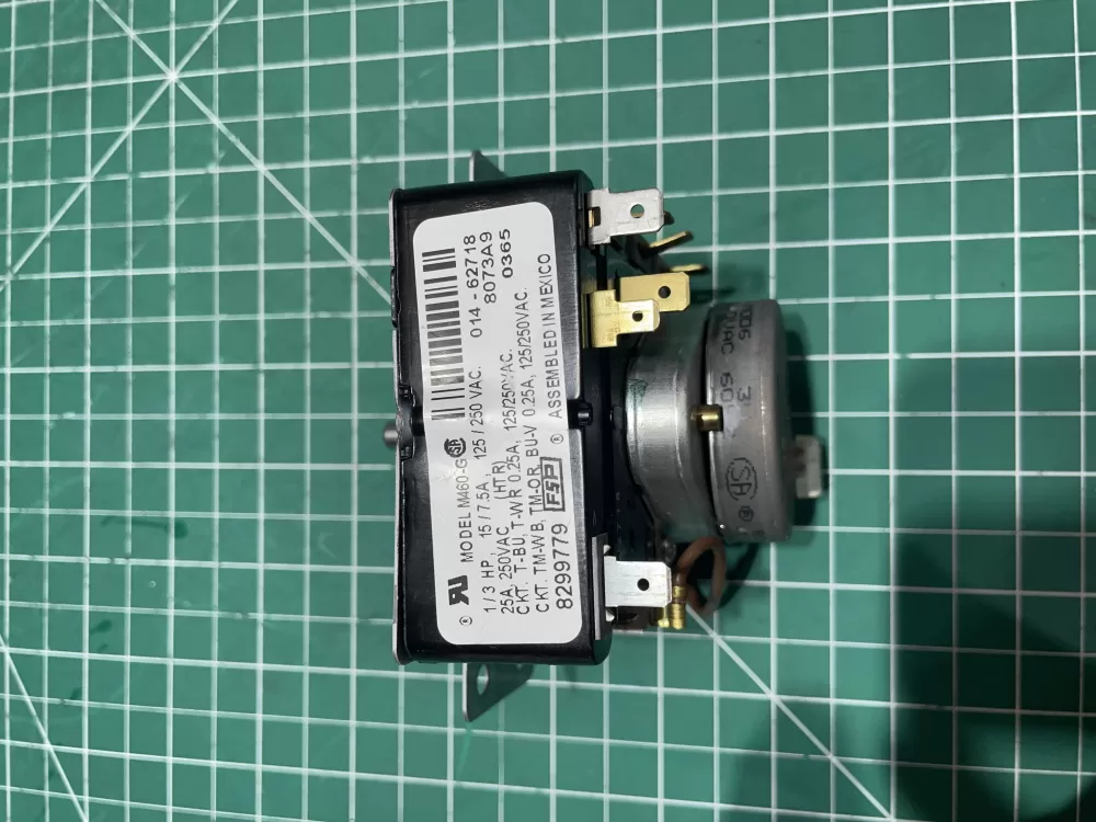 Whirlpool  Maytag  Kenmore  Amana AP6012587 8299779 8299779R WP8299779 PS11745797 Dryer Timer
