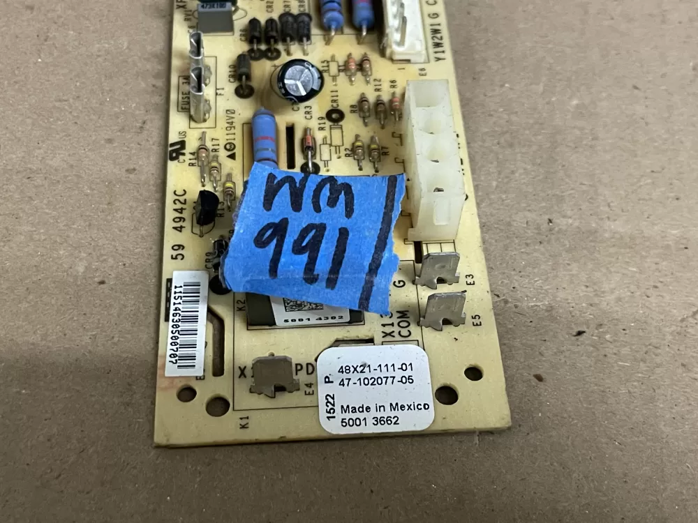 Rheem 47-102077-05 Furnace Ruud Control Board AZ103494 | Wm991