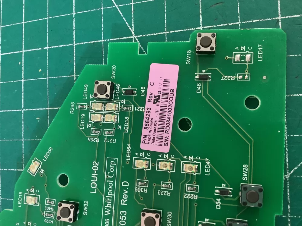 Whirlpool 8564293 8563974 Dryer Control Board AZ206640 | NR1115