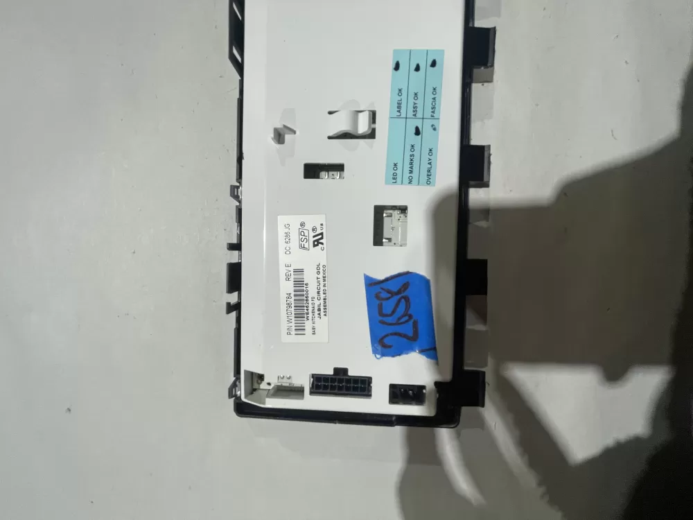 Whirlpool KitchenAid W10723851 Refrigerator Control Board AZ188265 | KM2658