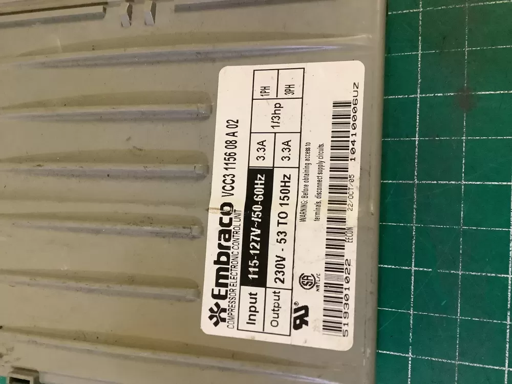 Whirlpool OEM Control Board 519301022 AZ198835 | NR2770