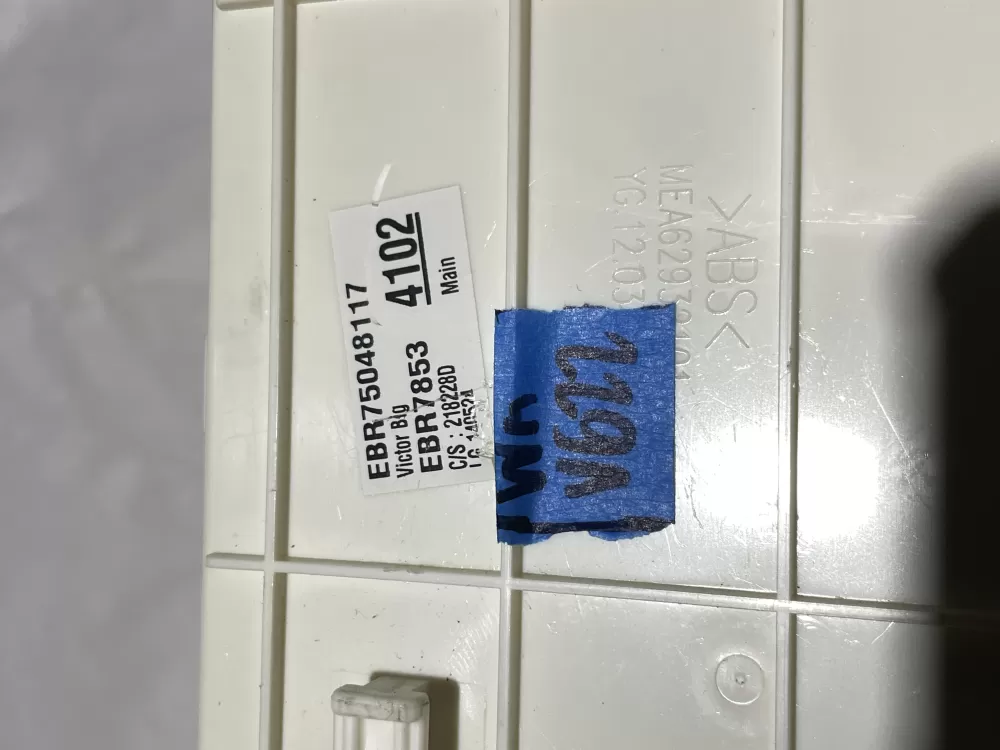 LG EBR75048117 Washer Main Control Board AZ106437 | Wmv622