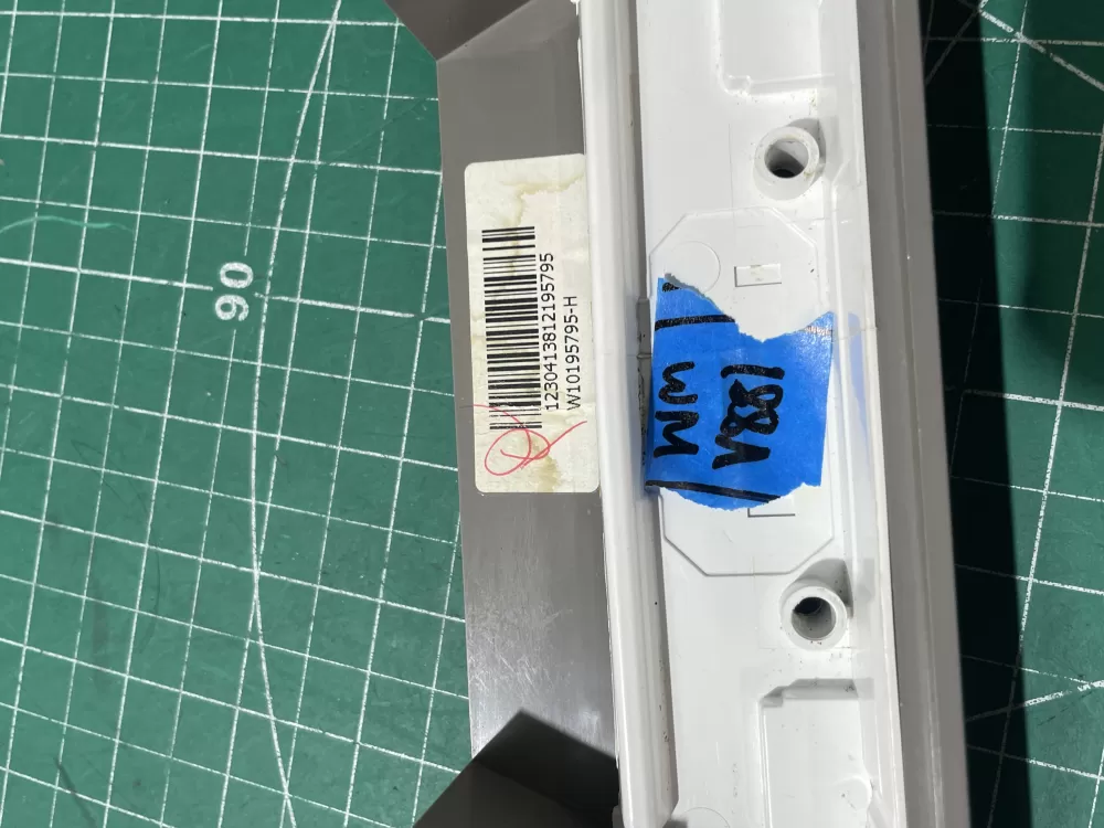 KitchenAid W10195795 W10481117 Dishwasher Control Panel AZ192854 | Wmv881