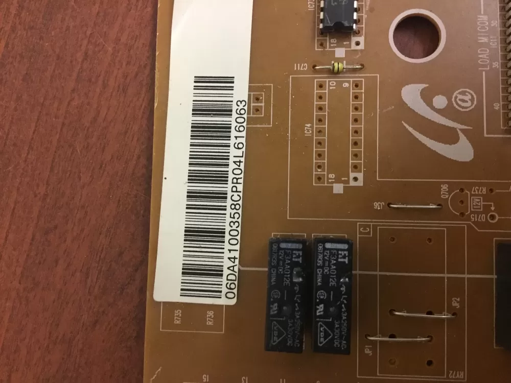 Samsung DA41-00358C Main control board AZ34939 | NR350