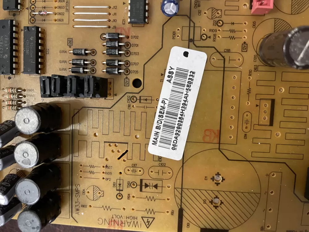 Samsung DA92 00384H Refrigerator Control Board AZ39839 | KM516