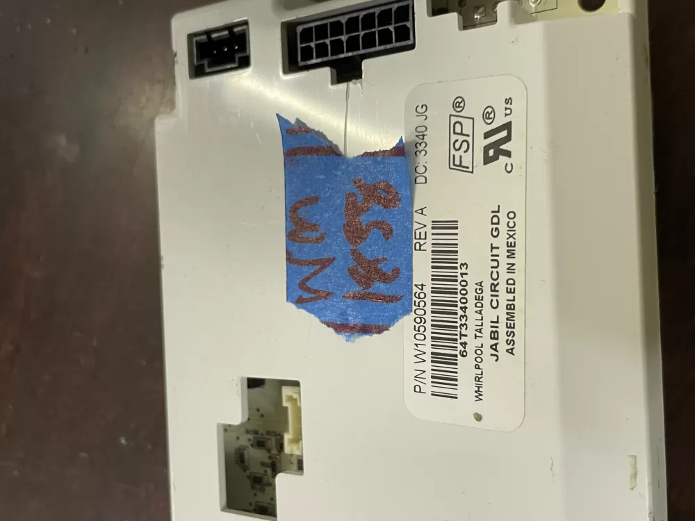 Whirlpool W10590564 W10818012 Refrigerator Control Board AZ53866 | Wm1858