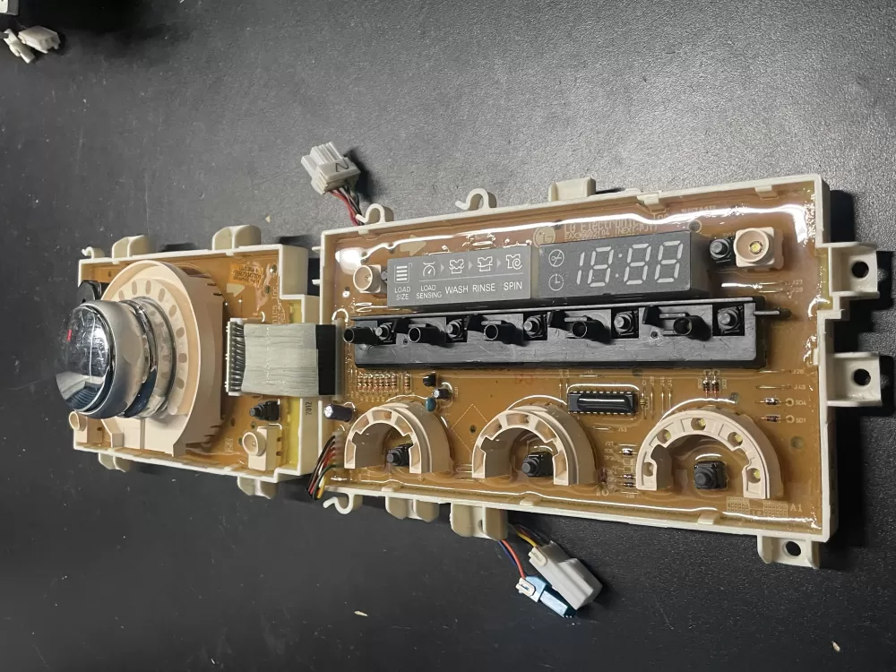 LG EBR73047701 Washer Control Board UI Display Assembly