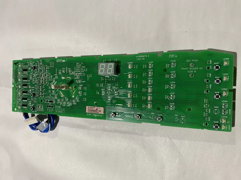 Whirlpool W10578820 W10578819 AP6023177 4448596 PS11756518 Dryer Control Board