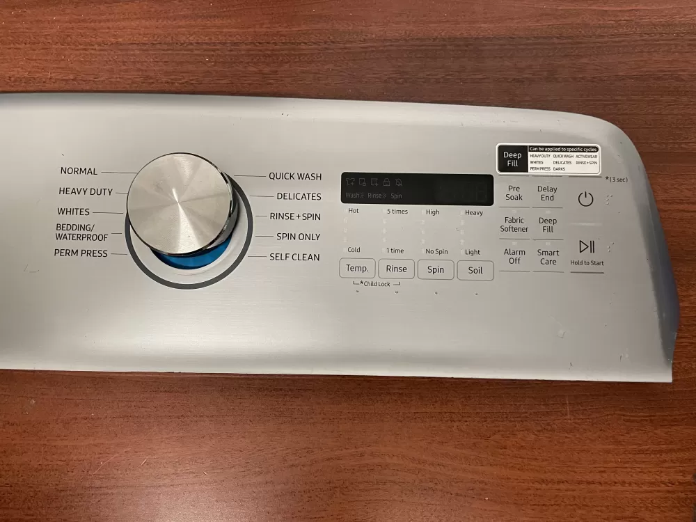 Samsung DC97-21544C DC64-03825C Washer Control Board Panel AZ28758 | KMV109