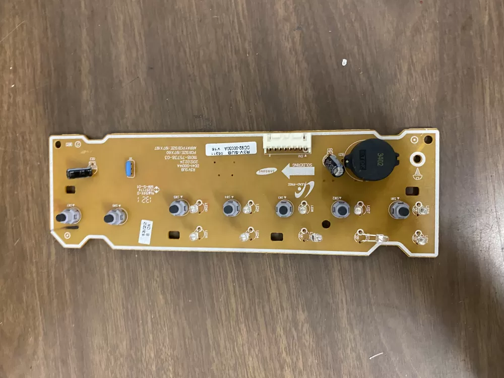 Samsung Dd61 00405a Dishwasher Control Board Display AZ29718 | BK275