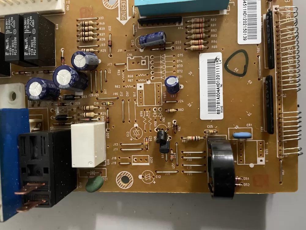 LG 687181A004A P1 6A004 Microwave Control Board 687181a004 AZ90258 | KM1038