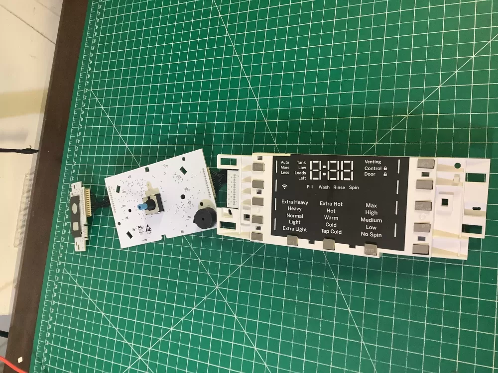 GE 308D1567G004  308D1567G019 WH22X34919 AP7194382 WH22X32062 WH22X29549 WH22X31163 Washer Control Board Panel