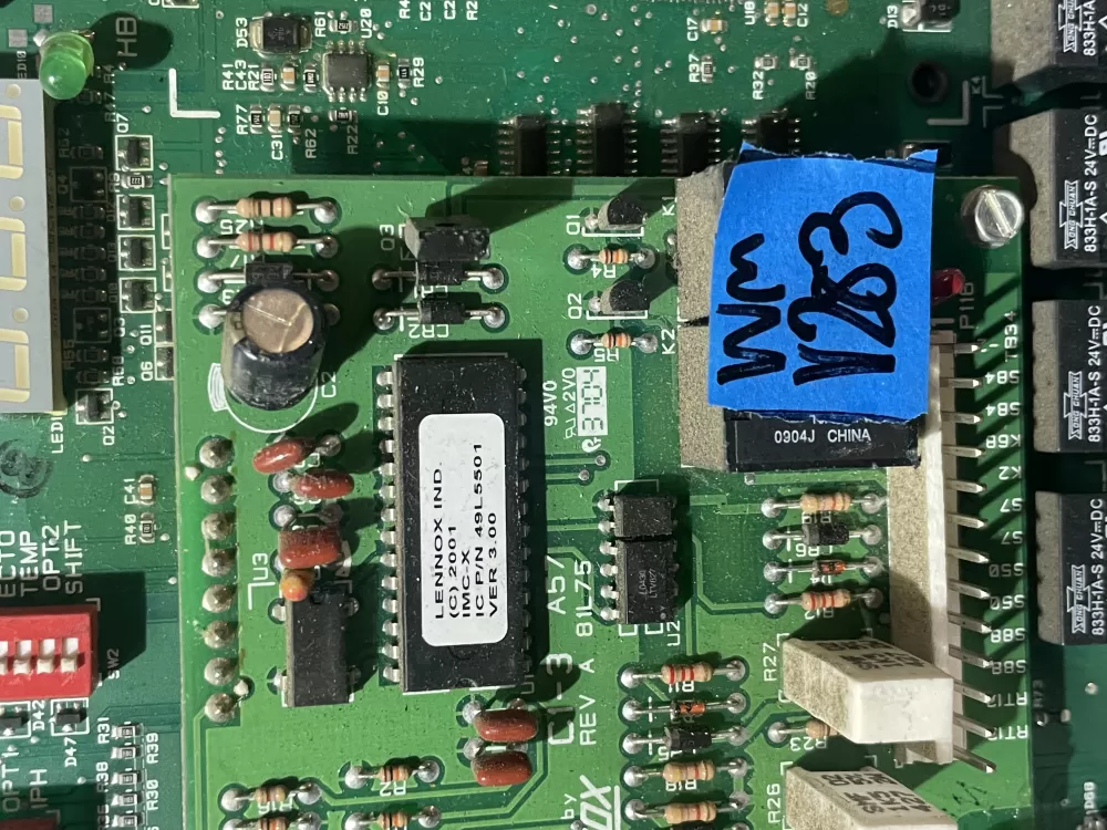 Lennox 49L5501 Furnace Control Board AZ196548 | Wmv283