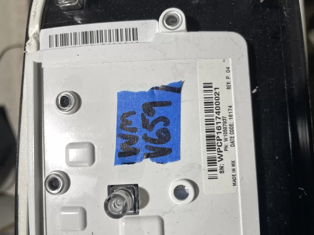 Whirlpool Cabrio W10507937 Washer Control Panel AZ111783 | Wmv659