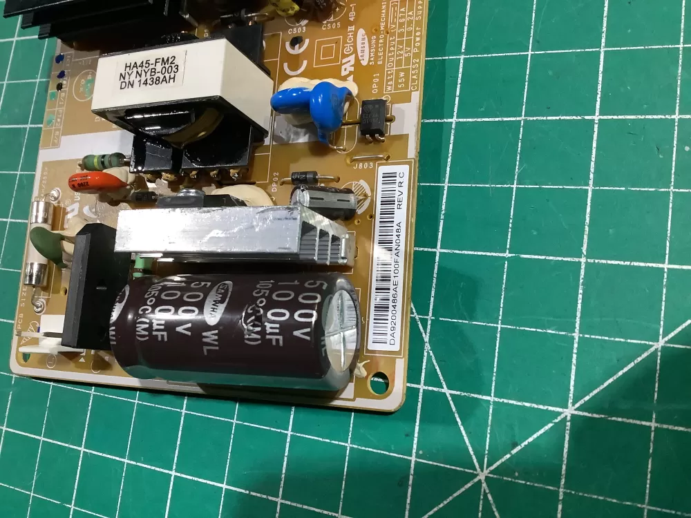 Samsung DA92 00486A Refrigerator Control Board AZ147358 | NR2470