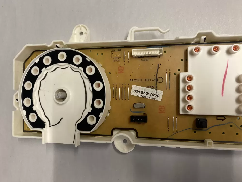 Samsung Dryer Control Board Panel Dc97-18718k AZ207747 | BKV921