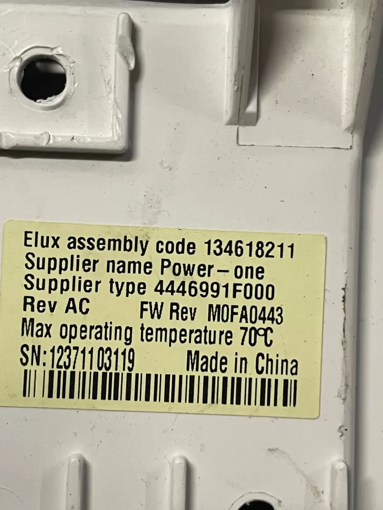 Kenmore Frigidaire 134618213 Washer Control Board Motor AZ10138 | V209