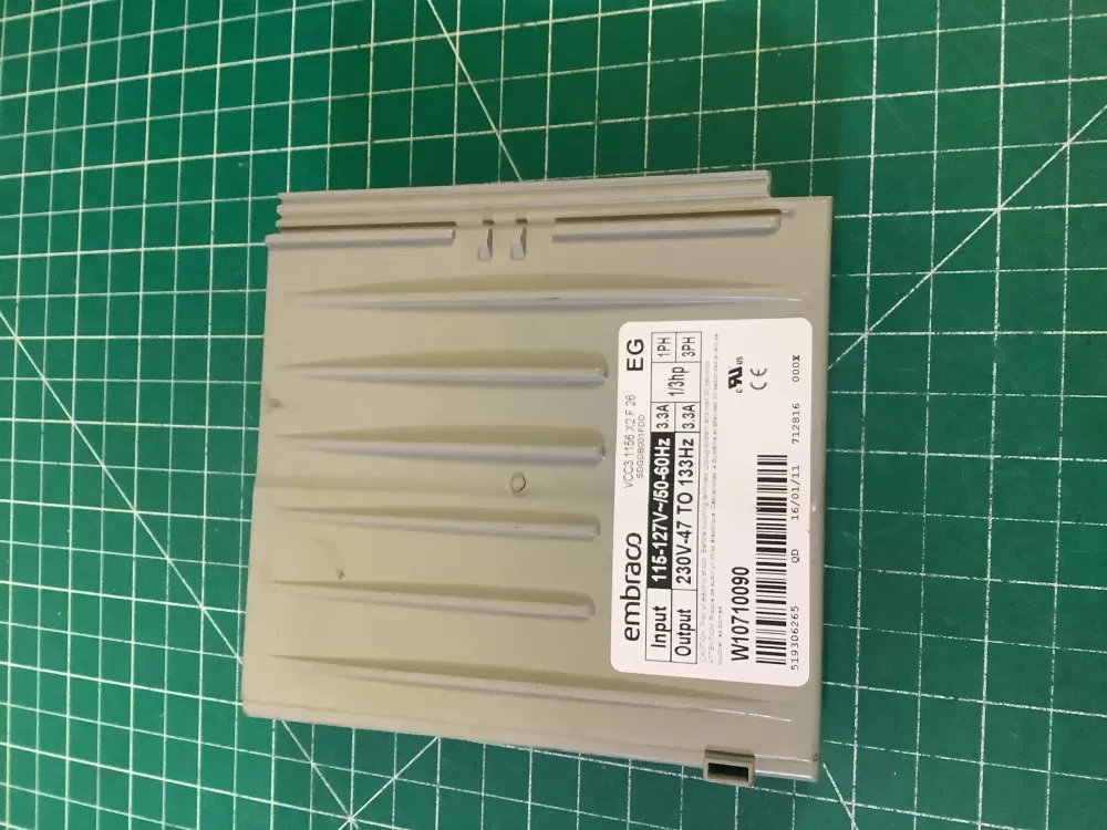 Whirlpool Maytag KitchenAid Kenmore W10710090 W11087200 PS12070625 Refrigerator Control Board Inverter
