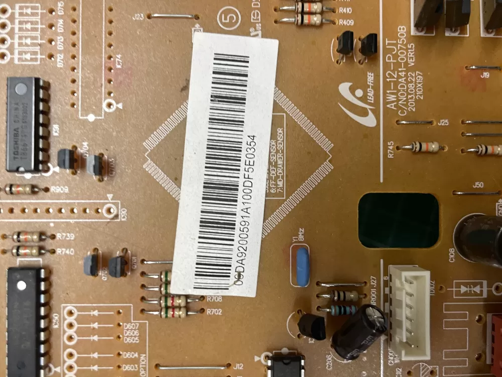 Samsung DA92 00591A DA94 02663A Refrigerator Control Board AZ211970 | Wm2488