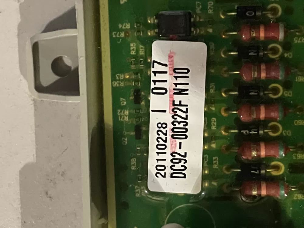Samsung DC92-00322E Dryer Electronic Control Board AZ34704 | Wm17