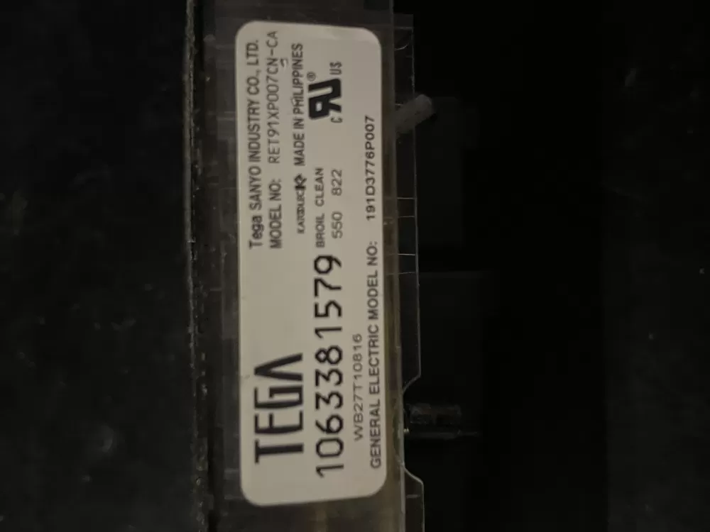 Kenmore Hotpoint GE WB27K10214 Range Control Board AZ38184 | Wm507