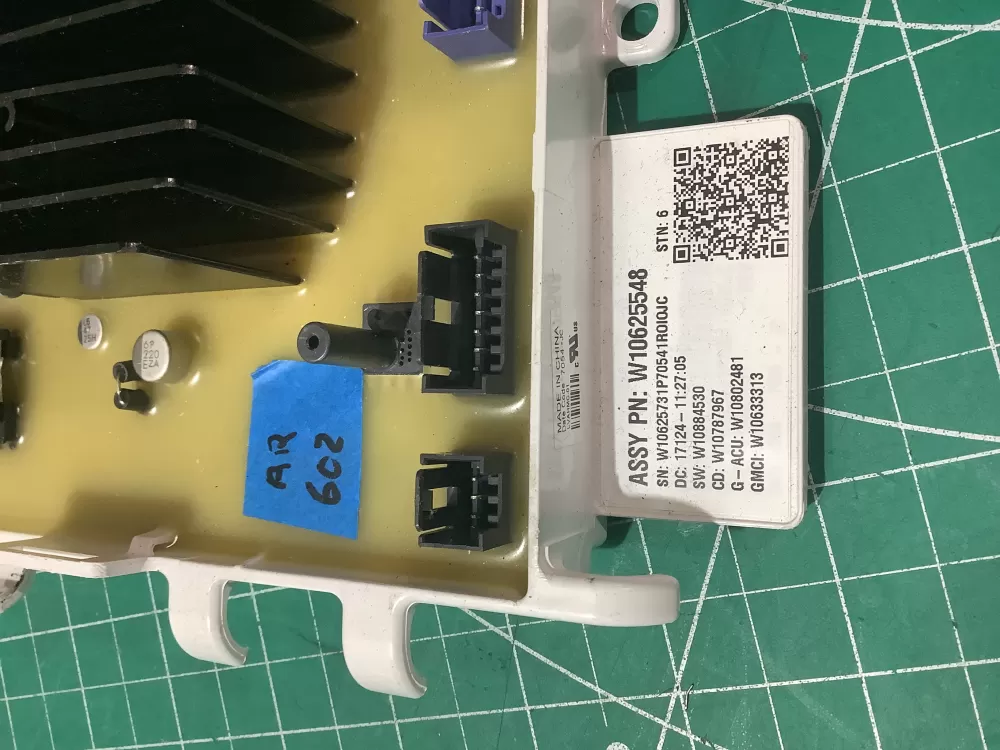 Whirlpool W10625548 W10812418 W11030475 Washer Control Board AZ193057 | AR602