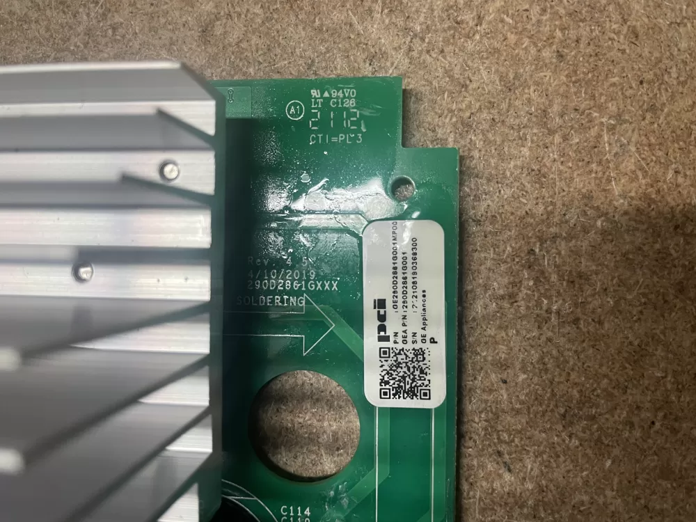 GE 290D2861G001 WH22X29049 Washer Control Board AZ11023 | KM1079