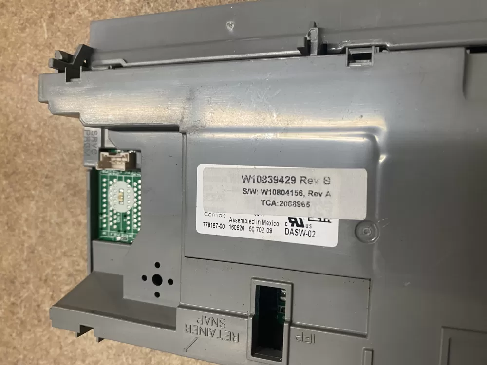 Whirlpool Kenmore Amana W10817268 Dishwasher Control Board AZ7741 | BK1620