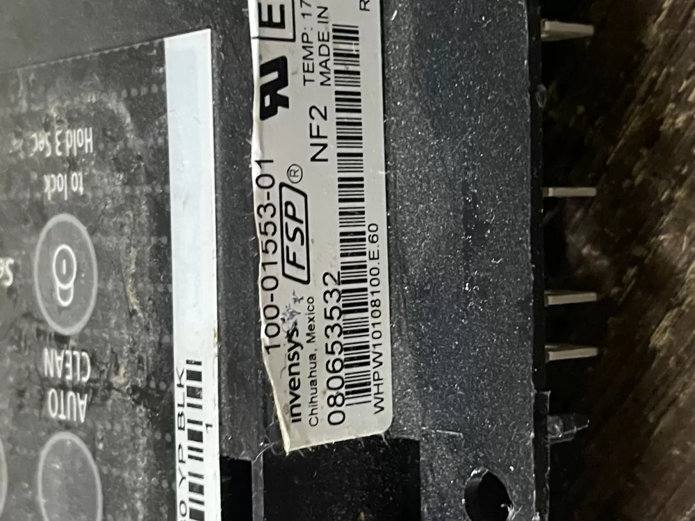 Whirlpool 100 01553 01 Range Control Board W10108100  AZ53577 | Wm1895