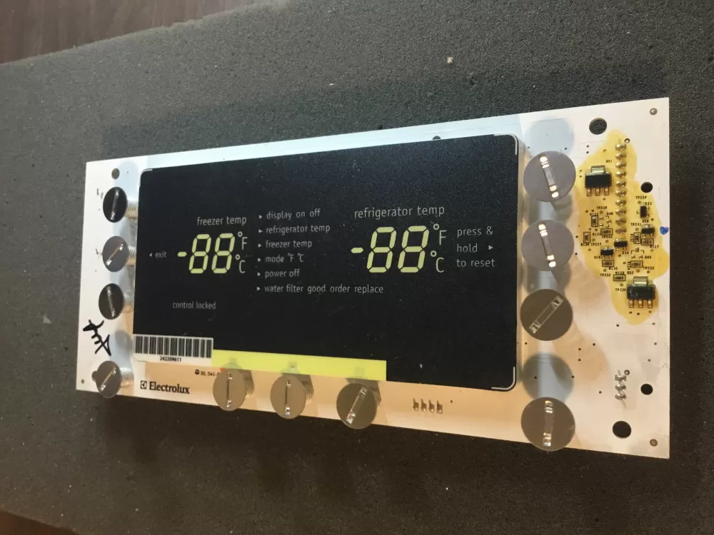 Frigidaire AP6285796 242209730 PS12364209 Refrigerator Control Board Display