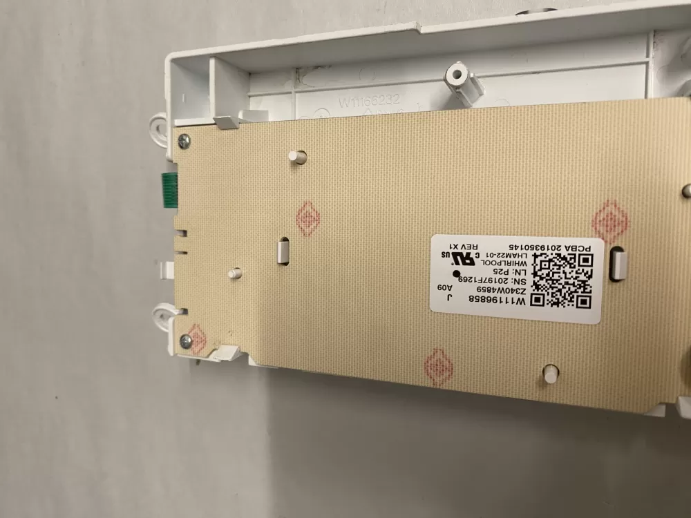 Maytag W11196858 Washer Control Board User Interface Display AZ224948 | BK1648