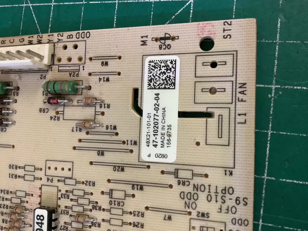 Rheem Air Handler Control Board 47-102077-02-04 156-9735 AZ191568 | NR1413