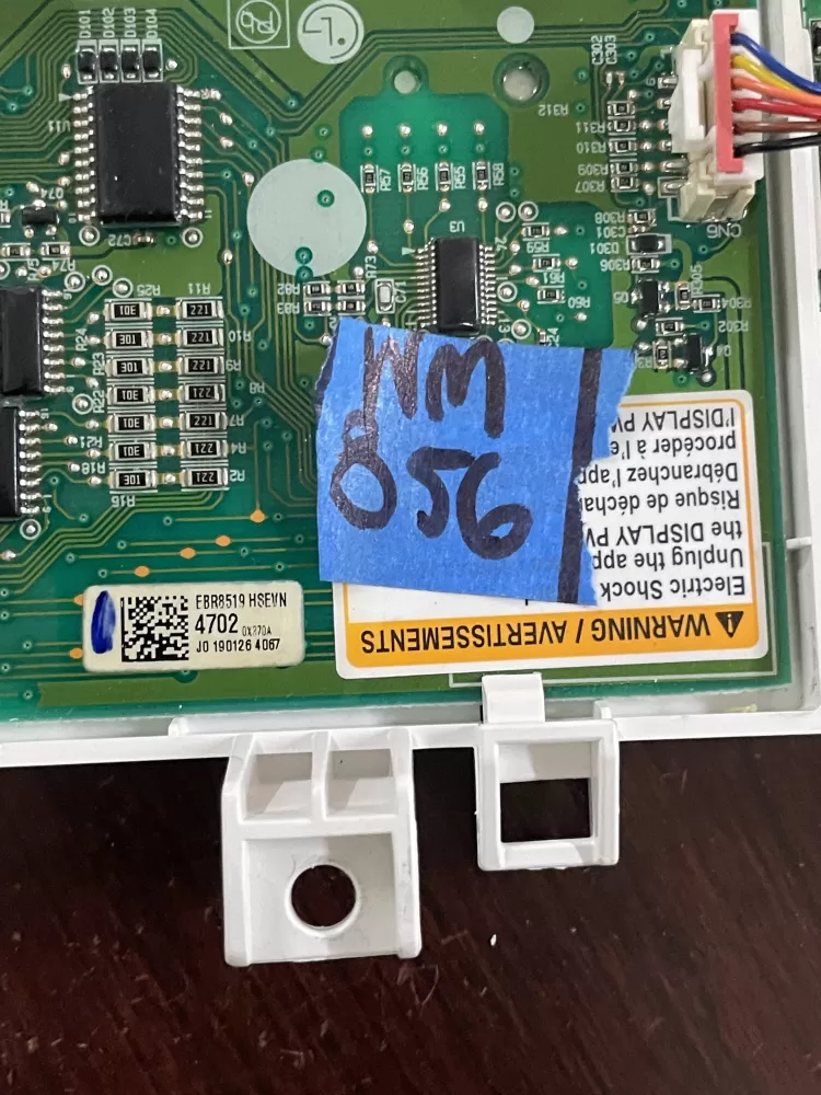 LG EBR85194702 AP6336511 Washer Display Control Board AZ86043 | Wm856