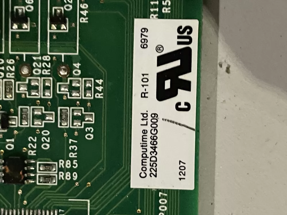 GE 225D3466G009 Refrigerator Control Board AZ34691 | Wm17